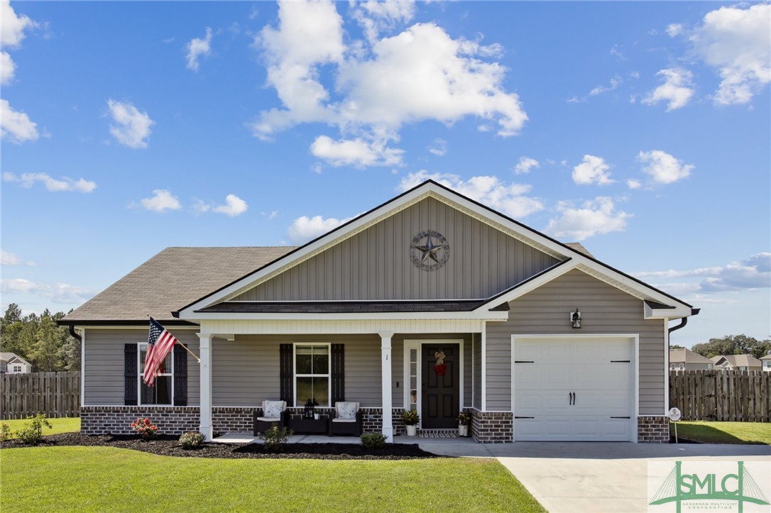 Sold 1 Sweet Berry Court, Guyton, GA 31312 3 Beds / 2 Full Baths